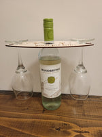 
              Wine Bottle Glass Holder
            