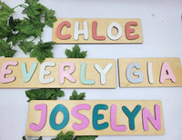 
              Wood Name Puzzles Personalized
            