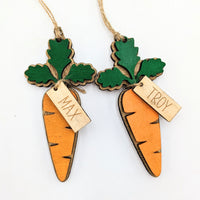 Easter Carrot Tags