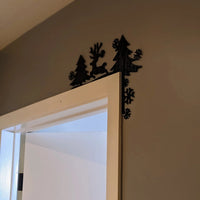 Door Corners Christmas Wooden