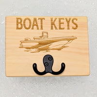 Boat Keys Wooden Hanger