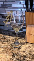 
              Wine Glass Name Holders Acrylic
            