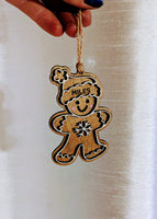 
              Gingerbread Ornament Wooden
            