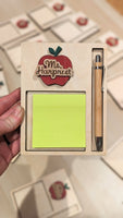 
              Teachers Notepad Holder
            