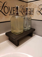 
              Wooden Risers Counters/Bathrooms
            