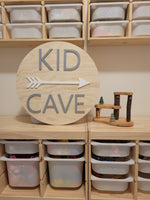 
              Kids Cave Playroom Sign
            