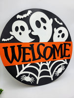 
              Welcome Ghosts Sign
            