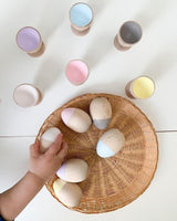 
              Colour Sorting Egg Set Wooden
            