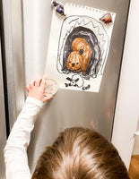 
              Little Artist Personalized Magnet
            