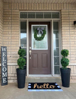 
              Interchangeable Welcome Porch Sign
            
