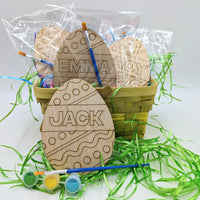 Easter DIY Wood Eggs