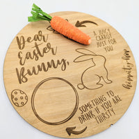 Easter Bunny Wood Tray