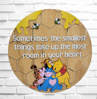 
              Winnie the Pooh Honeycomb Sign
            