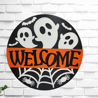 
              Welcome Ghosts Sign
            