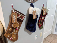 
              Stocking Wooden Name Tags
            